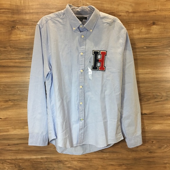 Tommy Hilfiger Other - <SOLD>Tommy Hilfiger H Logo Oxford Button New
